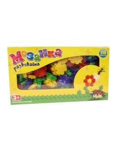 Мозаика развивающая Ракушки 110 деталей ПИ000035 Фабрика детской игрушки