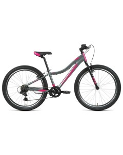 Велосипед 24 Jade 1 0 2022 цвет серый розовый размер 12 Forward