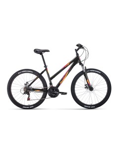 Горный MTB велосипед Iris 26 2 0 Disc 2022 рама 17 черно розовый Forward