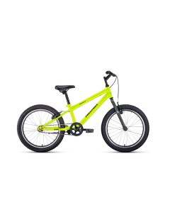Велосипед MTB HT 1 0 2022 10 5 ярко зеленый серый Altair