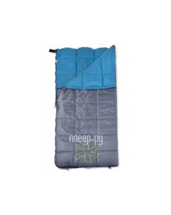 Спальный мешок Alpine Comfort 250 серый голубой левый Norfin