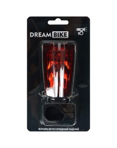 Велосипедный фонарь задний JY 2L A черный Dream bike