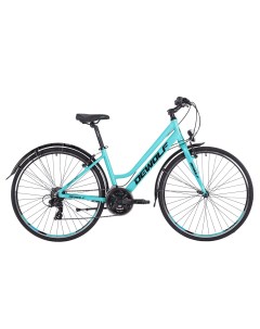 Велосипед Женские Asphalt 10 W год 2021 ростовка 14 цвет Голубой Черный Dewolf