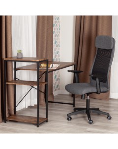 Кресло компьютерное PROFIT PLT серый черный Tetchair