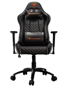 Кресло компьютерное игровое офисное геймерский игровой стул RAMPART Black Cougar