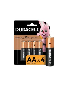 Батарейка AA LR6 1 5V блистер 4шт цена за 1шт Alkaline Basic 1шт Duracell