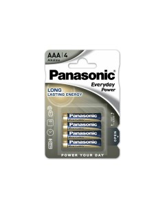 Батарейка AAA R03 1 5V блистер 4шт цена за 1шт Extra Heavy Duty Panasonic