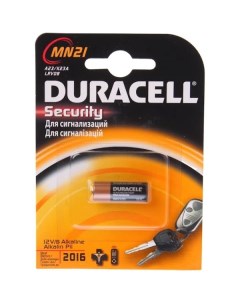 Батарейка A23 3LR50 12V пульт сигнализации блистер 1шт Alkaline Security 1шт Duracell