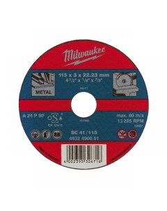 Отрезной диск SCS 41 230x3 PRO 1шт заказ кратно 25шт 4932451494 Milwaukee