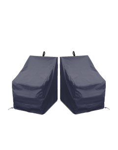 Комплект чехлов для стульев 460x510x900 мм 2 шт оксфорд 210 синий Tplus