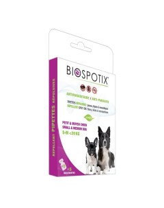 Капли инсектоакарицидные для собак мелких и средних пород Dog Spot on 1 мл Biospotix