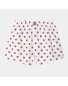 Трусы Cotton Boxer Heart Print White Carhartt wip