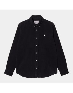 Рубашка L S Madison Cord Shirt Black Wax Carhartt wip