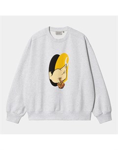 Свитшот Deadkebab Knock Knock Sweatshirt Ash Heather Carhartt wip