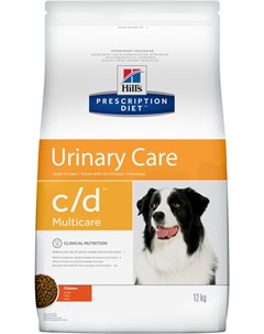 Сухой корм Prescription Diet c d Canine Urinary Tract Health диета для собак 12 кг Hill`s
