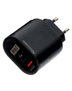 Сетевое зарядное устройство USB MILLIANT ONE PD 20W Black PD 20W Black Milliant one