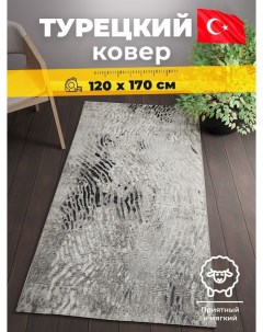 Ковер ECO SEASON 7444C L GREY WHITE 1 2 1 7 м прямоугольник Mutas carpet