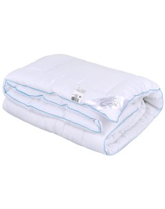 Одеяло 172х205 2 спальное лебяжий пух сатин теплое зимнее Sn-textile