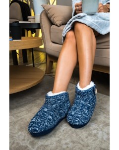 Тапочки носки женские Ava Синие 39 RU Arya