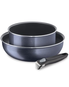 Набор посуды Ingenio Dark Grey Limited 04209830 Tefal