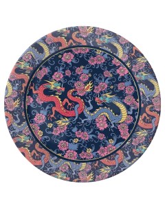 Набор бумажных тарелок Китайские драконы 230 мм 6 шт Nd play
