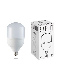 Лампа светодиодная 55095 50W 6400K E27 E40 SBHP1050 в упаковке 3 шт Saffit