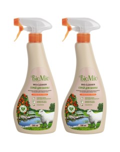 Средство для ванной Bio Bathroom Cleaner экологичное 500 мл 2 шт Biomio