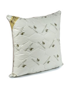 Подушка для сна из верблюжьей шерсти тик Сахара 70х70 Sn-textile