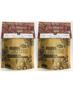 Кофе в зернах Origins Colombia Supremo 250 г х 2 шт Minges
