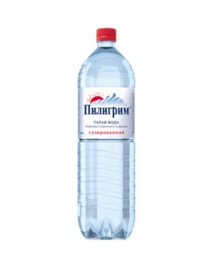 Вода питьевая газированная 1 5 л Пилигрим