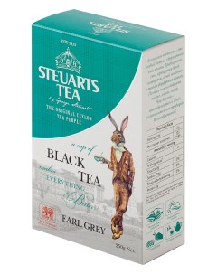 Чай черный листовой black tea earl grey 250 г Steuarts