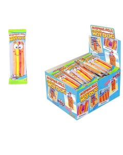 Мармелад жевательный Sweet Hotdog 36 шт 18г Fun candy lab
