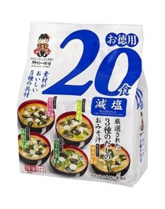 Мисо суп c пониженным содержанием соли 20 порций 302 г Miyasaka