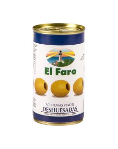 Оливки Manzanilla без косточки 360 г El faro