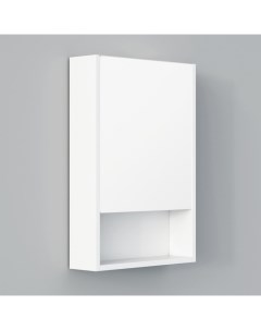 Шкаф зеркало для ванной комнаты Spectrum 45 45 х 65 х 12 см с доводчиком Nobrand