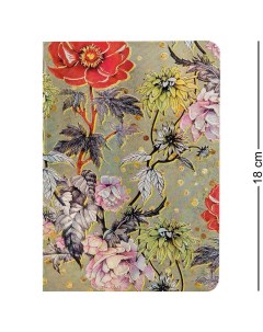 Блокнот BM 06 4 сред Весенние цветы 3D твердая обложка Nobrand