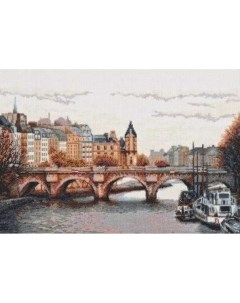 Набор для вышивания Мост через Сену Палитра