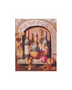 Набор для вышивания Натюрморт с вином Палитра