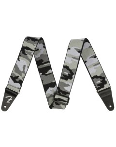 Ремень для гитары WeighLess 2 Gray Camo Strap Fender