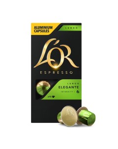 Кофе в капсулах L OR Espresso Lungo Elegante 10x52 г L'or