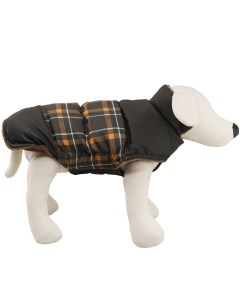 Куртка жилет для собак Soft темно серый XXL длина спинки 50см Не один дома