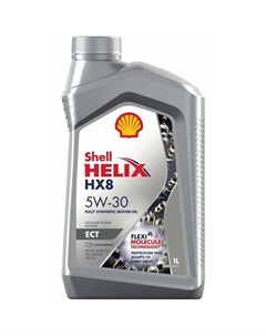 Моторное масло Helix HX8 ECT 5W 30 1л синтетическое Shell