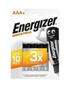 AAA Батарейка Industrial 4 шт Energizer