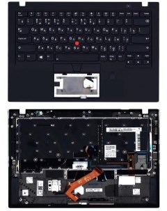 Клавиатура для Lenovo ThinkPad X1 Carbon G6 Series p n 01YR555 01YR591 01YR627 черная Sino power