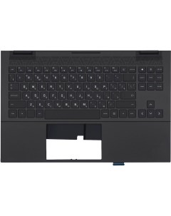 Клавиатура для HP Omen 15 EN топкейс черный ver 2 Vbparts