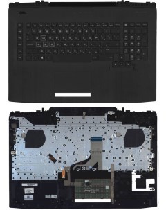 Клавиатура для HP Omen 17 AN топкейс черный Vbparts