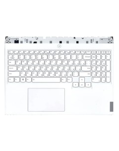 Клавиатура для Lenovo Legion 5 Pro 16ACH6 топкейс белый с подсветкой Vbparts