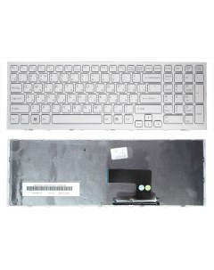 Клавиатура для Sony Vaio VPC EE Series Русская Белая p n W116646H Vbparts