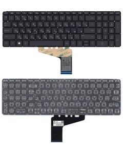 Клавиатура для HP Omen 15 DH Series черная без рамки Sino power