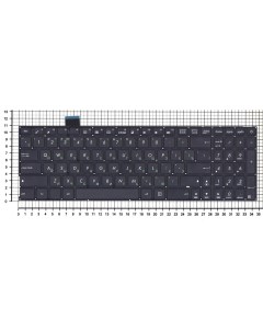 Клавиатура для Asus X542 A542 K542 Series черная без рамки Sino power